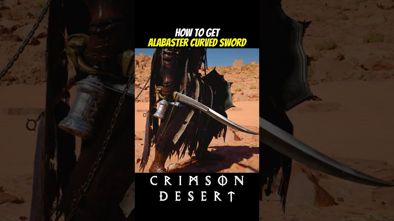 Alabaster Curved Sword | Crimson Desert