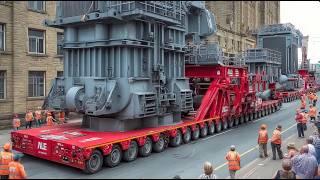 Moving the Unmovable | Full Documentary on Heavy Haul Transport and Oversized Loads screenshot 4