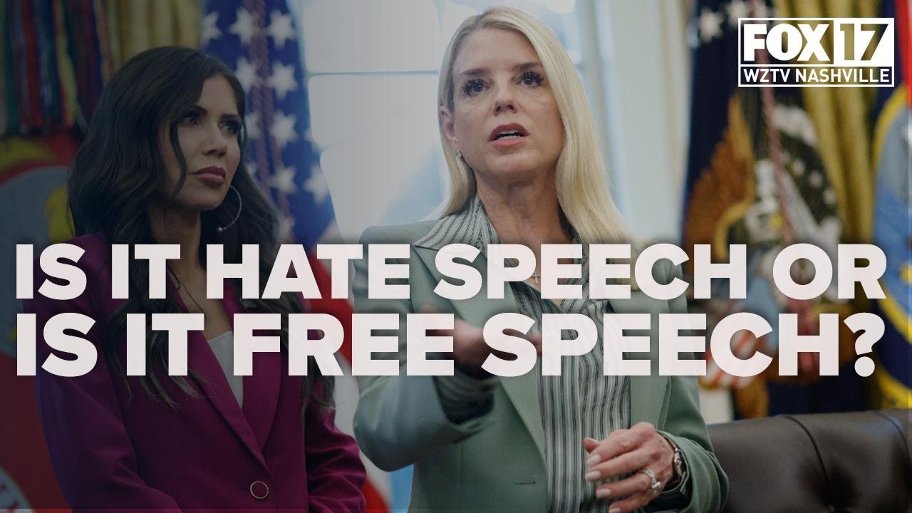 Hate speech vs free speech: what's the difference