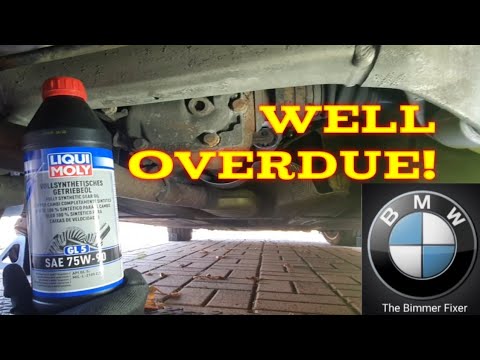 BMW e60/e61 Differential Oil Change Preventive Maintenance - YouTube