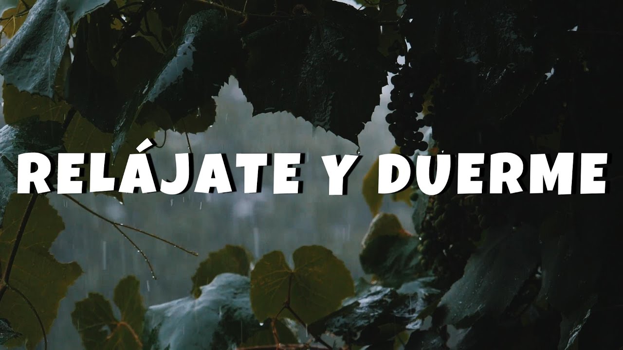 Sonido de Lluvia con Música Suave para Dormir | 1 Hora de Sueño ...