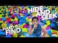 HIDE AND SEEK AT TRAMPOLINE PARK!! (HARD TO FIND) | Ranz and Niana