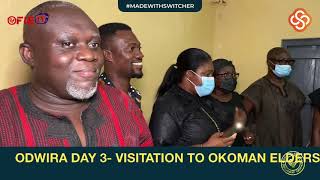 Odwira Wednesday - Visitation to Okoman Elders by Oseadeeyo Kwasi Akuffo III #Odwira21 - pt3
