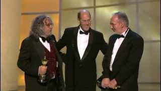 Presenter: angelina jolie winners: grant major, dan hennah and alan
lee 76th academy awards