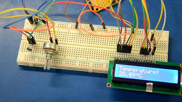 Weekend Project : Simple and Easy Arduino Room Thermometer with LM35