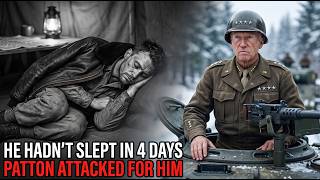 "Let Him Sleep, I'll Take Attack!" — Patton Intervened When Staff Tried to Arrest Worn-Out Commander