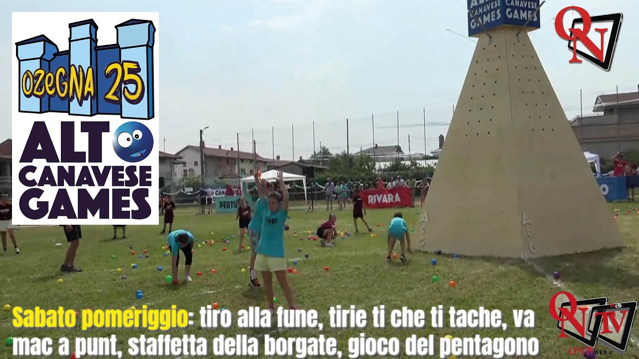 OZEGNA - Alto Canavese Games 2025: sabato pomeriggio
