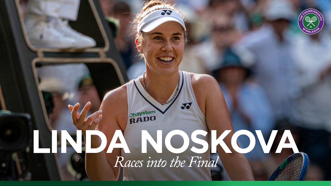 Linda Noskova makes her maiden Grand Slam Final! 🫶 | Match Point | Wimbledon 2026