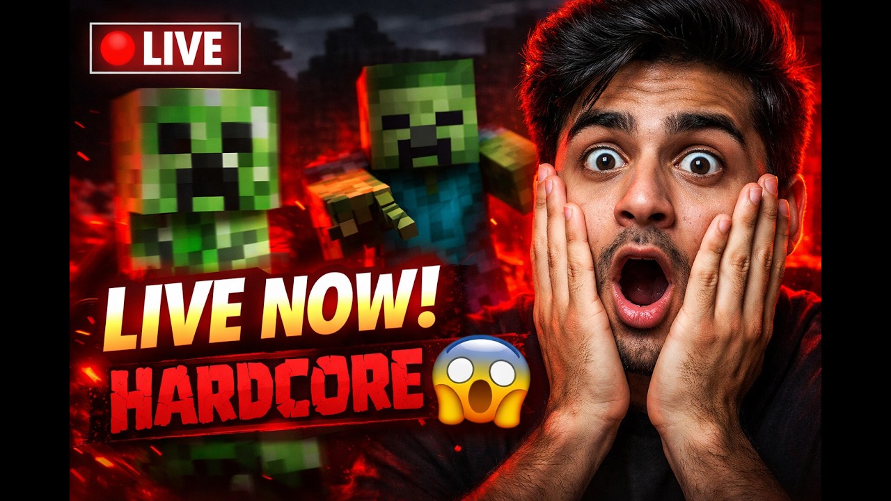 Minecraft LIVE 🔴 Survival Challenge | Can I Survive 100 Days? 😱 - YouTube