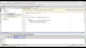 install repository and sync project in android studio