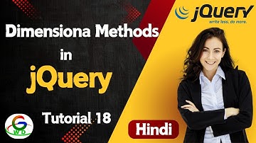 jQuery Dimensions Methods || Guri Web Developer || jQuery Tutorial in Hindi 2024