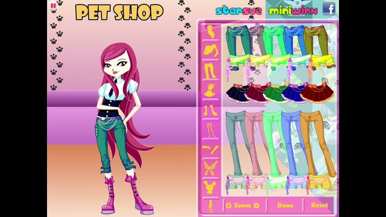 winx club chibi dress up Winx Club Chibi Roxy Dress Up (Preview)
