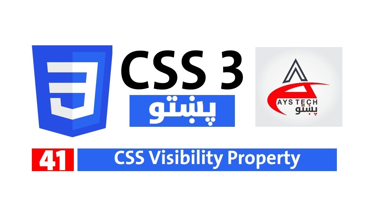 41# | Visibility | CSS Learning in Pashto | Web Development - YouTube