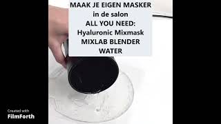EKSEPTION MIXLAB MIXMASK INSTRUCTIE KORT