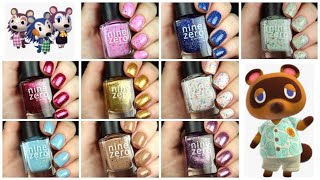 Nine Zero Lacquer Welcome Home Collection | Live Swatch screenshot 1