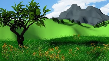 Learning Maya- Using Textures in our Landscapes