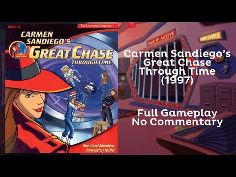 Carmen Sandiego's Great Chase Through Time (Full Walkthrough, No Commentary)