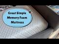Great Affordable and Simple Rolanstar Twin Size Memory Foam Mattress Review
