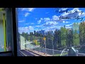TRAVEL VLOG-A SHORT TRAIN TRIP AT DOWNTOWN CALGARY, CANADA [4K]
