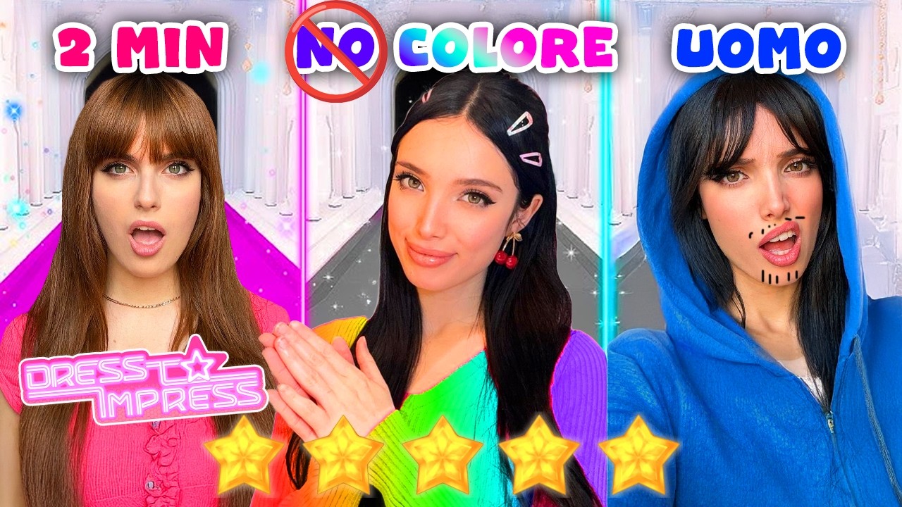 LA RUOTA COMANDA LA NOSTRA VITA PER 100 ORE SU DRESS TO IMPRESS! ROBLOX ITA