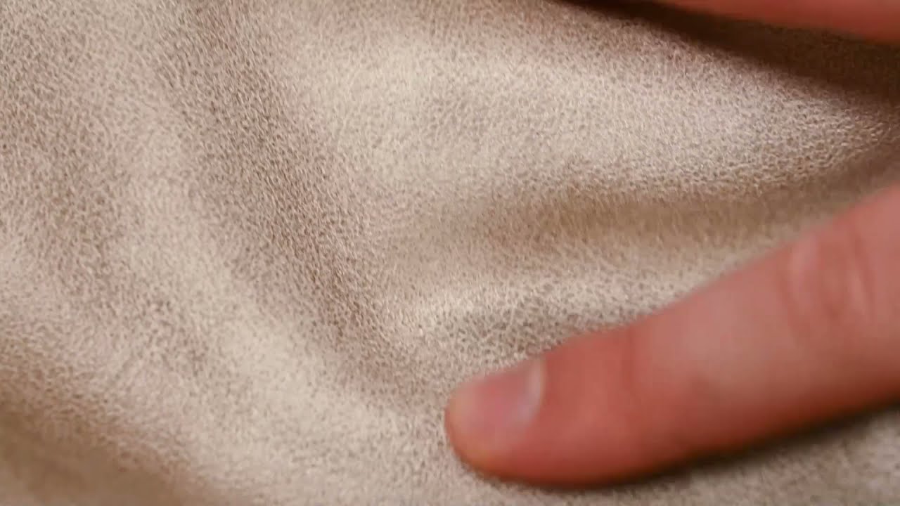 Möbelstoff Mikrofaser Vintage Lederoptik Mars natur 1,4m Breite