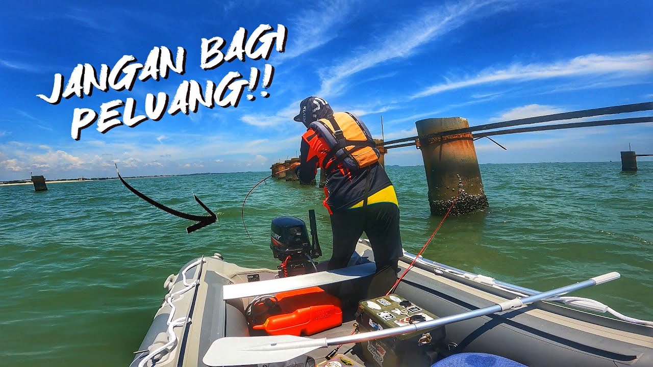 Tepat Duduk Laluan Ikan. Inflatable Boat Fishing YouTube