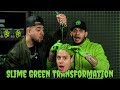 Slime Green Hair Transformation