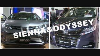 TOYOTA SIENNA &amp; HONDA ODYSSEY 2018 新車發表