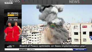 Board Of Peace Optimistic On Gaza Implementation Plan