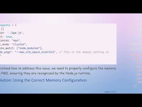 Understanding Node.js Memory Limits: Why Your pm2 Configuration Might Not Work As Expected