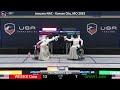 Final -  Para Women's Epee -   (  Weeks v Grant ) - January NAC - Kansas City, MO - 2025