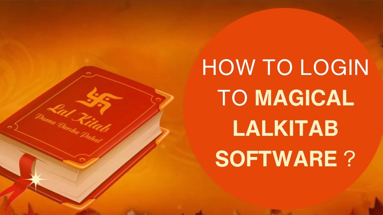 How to Login to Magical Lalkitab Software ? - Video 1