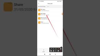 Download location Movies file setting on redmi note 8 screenshot 5