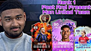How I Got Rank1 In Fut Champions With A FODDER Man Utd Past & Present!!! Ea Fc 24