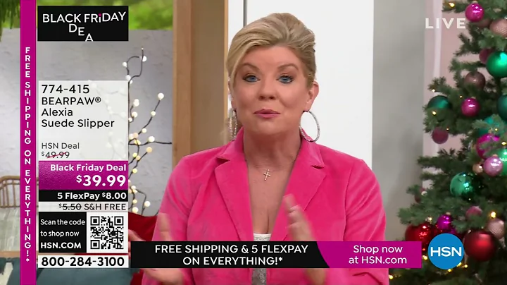 BEARPAW Alexia Suede Slipper