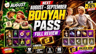 Next Booyah Pass Free Fire 🔥🥳| August Booyah Pass Free Fire | September Booyah Pass Free Fire 2026