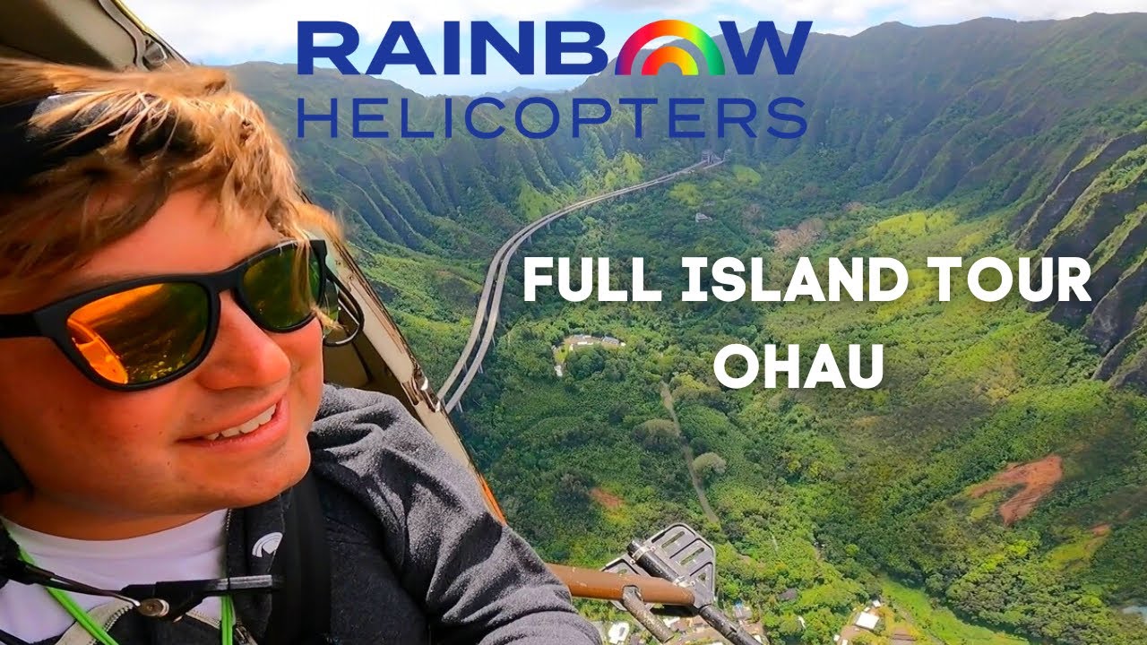 DOORS OFF HELICOPTER RIDE FULL ISLAND OF OHAU