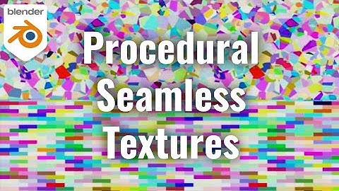 Seamless Procedural Textures in Blender | Shader Nodes Tutorial| Blender 2.91|