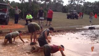 Warrior Dash Central Florida - 1/22/2012 - FIRE!  MUD!  SURPRISE!!!