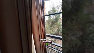 Moskitiera na okno do pokoju dziecka 👶 STOP komarom i kurzowi | NanoFiber | SerwisWin