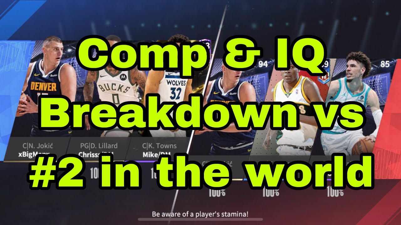 Nba Infighting NBA infinite | Breaking down Gameplay Vs Number 2 in the world ...