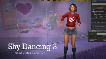 SL - Shy Dancing 3 - short free dance animation for @SecondLife