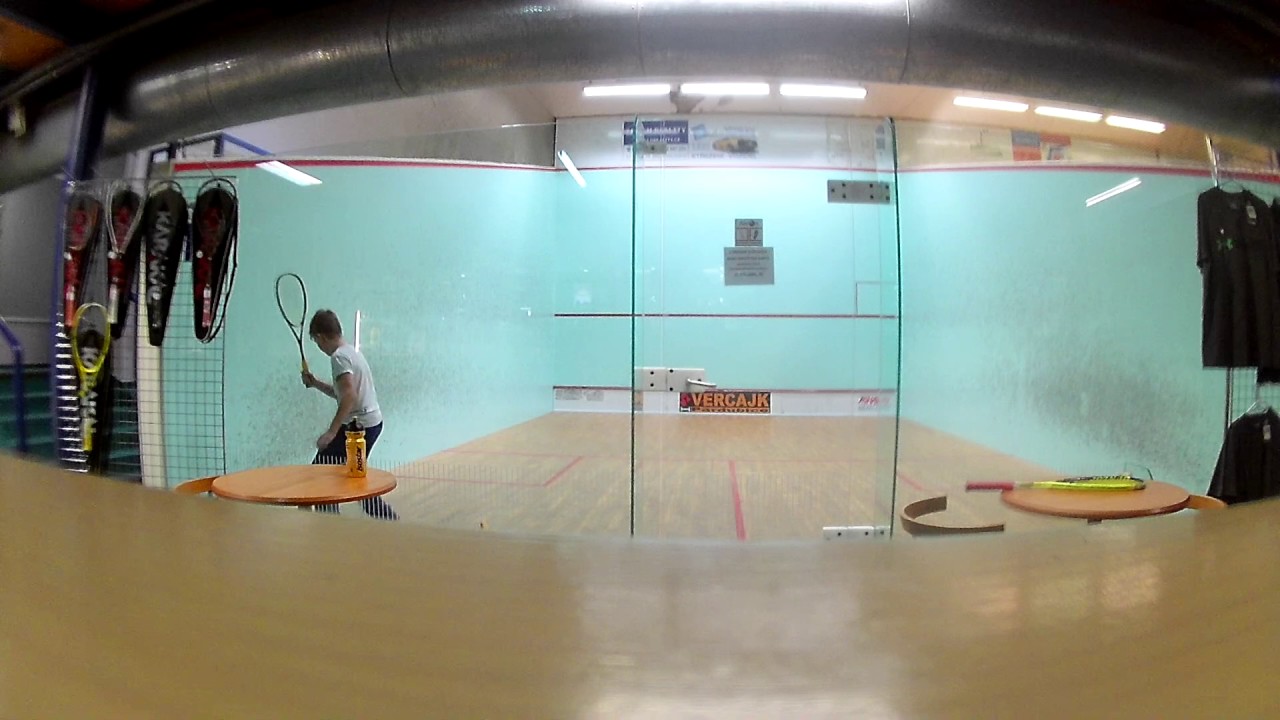 junior squash test kamery YouTube
