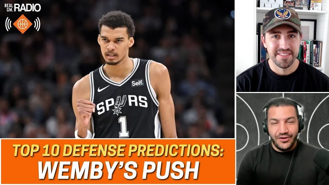How Victor Wembanyama Will Anchor San Antonio Spurs Top 10 Defense | RealGM Radio