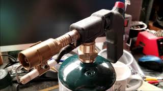 Harbor Freight Propane Torch - Won't Light; Won't Stay Lit