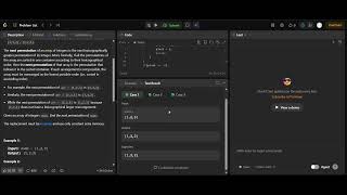 Leetcode problem no. 31. solution using C++ lang. #leetcode #problemsolving #using #c++ #language ..