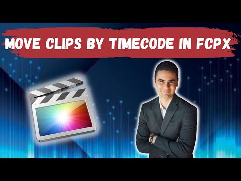 How To Move Clips By Entering A Timecode Value In Final Cut Pro