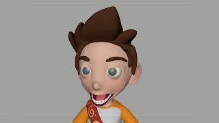 Playblast 5 BlendShapes - Modelado 3D Organico| Toapanta Christopher Jesus