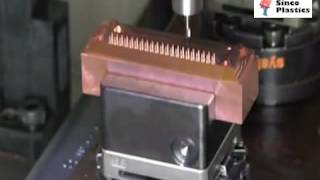 plastic injection molding copper electrode machining