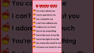 10 Different Ways To Say I Love You